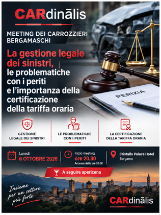 Meeting Carrozzieri Martedì 6 Ottobre 2026